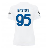 Inter Milan Alessandro Bastoni #95 Gostujuci Dres za Ženska 2023-24 Kratak Rukav